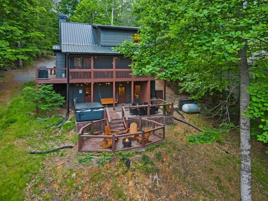 Lakeside Retreat Hot Tub Fishing Hiking Ellijay Esterno foto