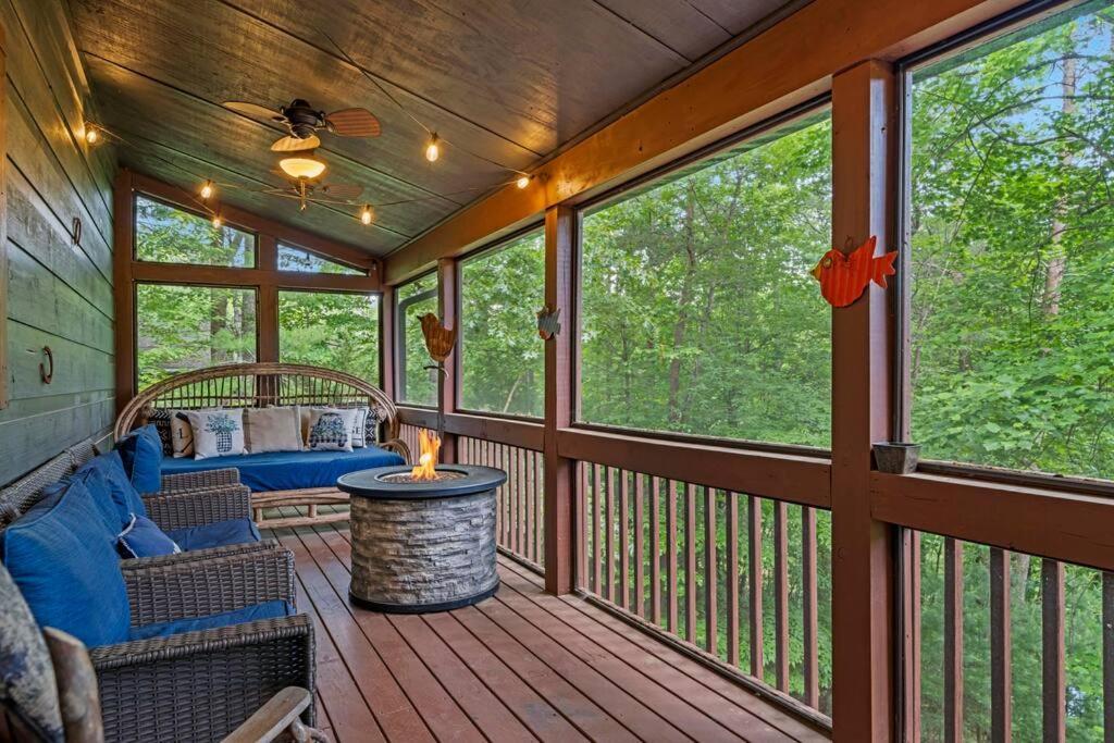 Lakeside Retreat Hot Tub Fishing Hiking Ellijay Esterno foto