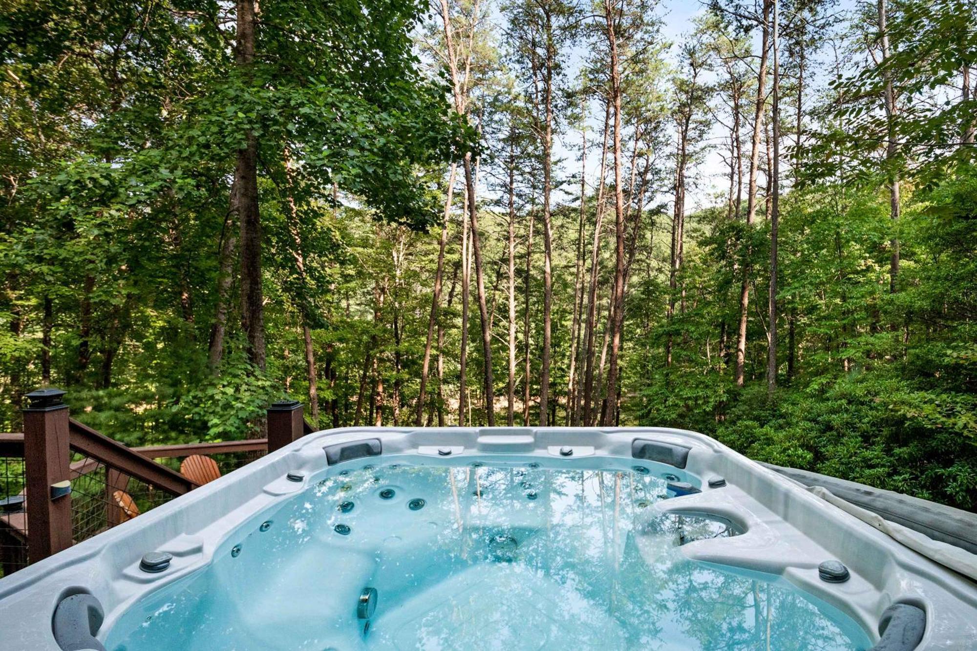 Lakeside Retreat Hot Tub Fishing Hiking Ellijay Esterno foto